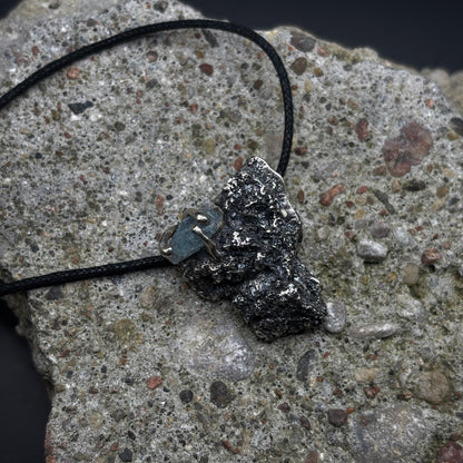 Moss Necklace .2 / Aquamarine