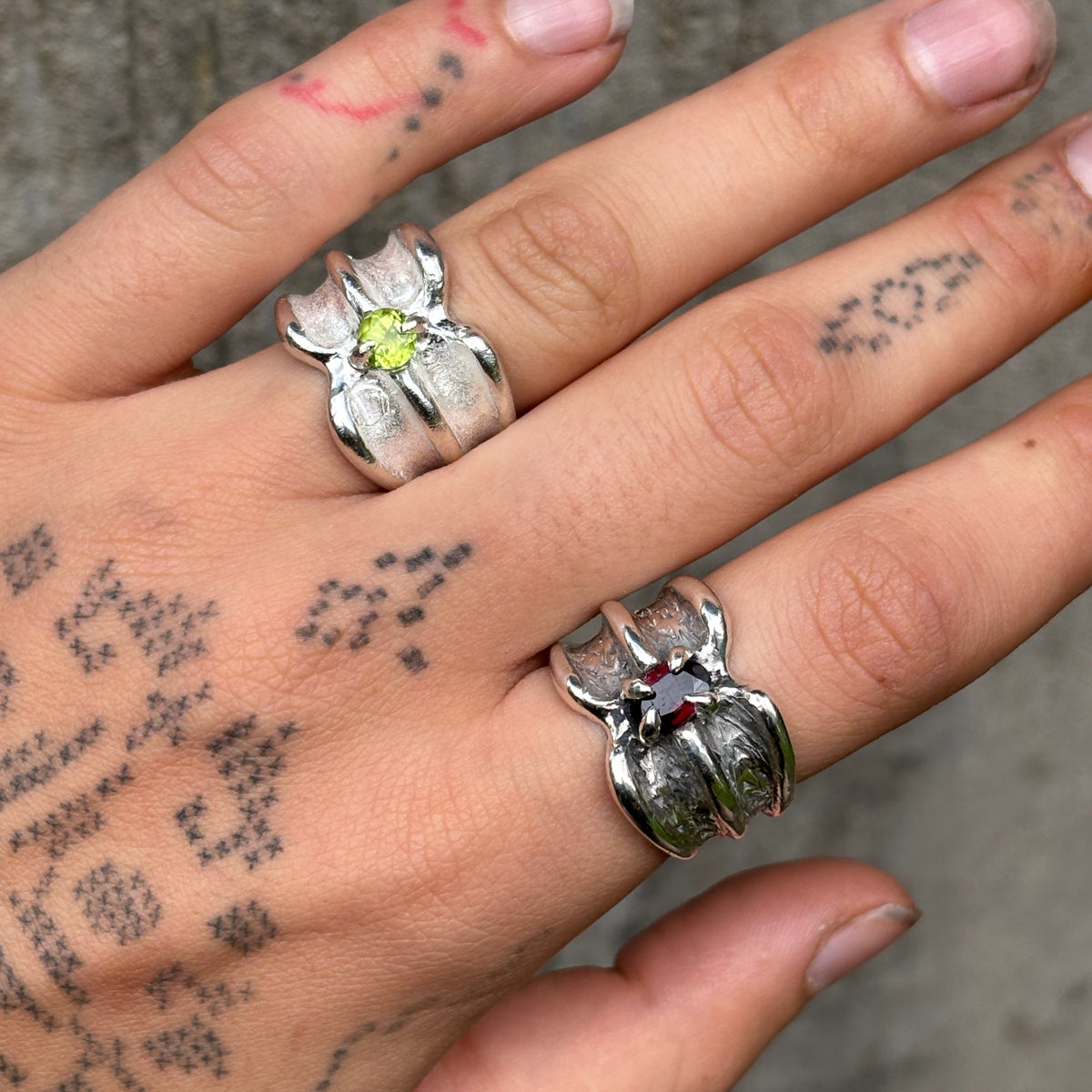 Spine Ring x Peridot