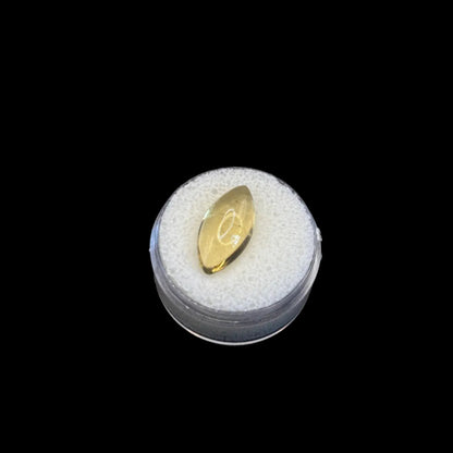 Lime Quartz Cabochon Marquise