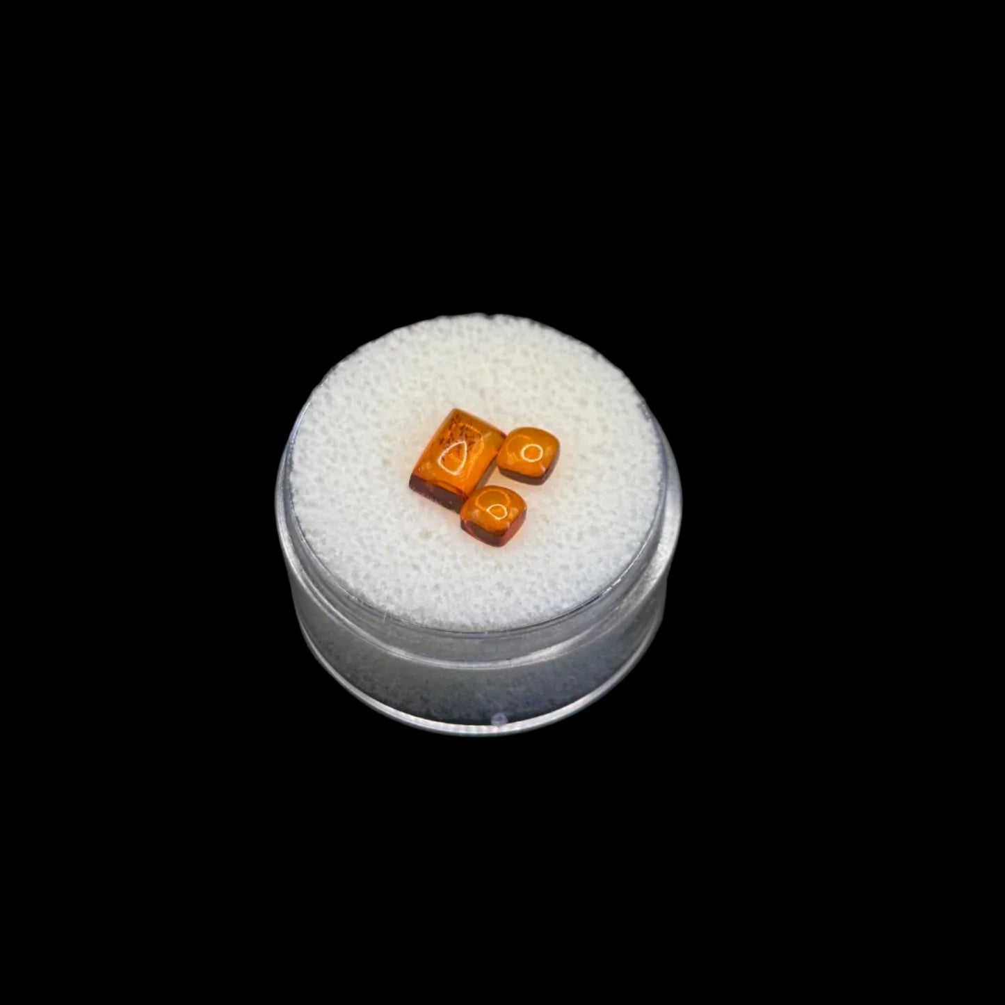 Amber Cabochon Rectangle/Square