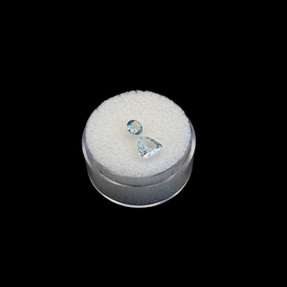 Aquamarine Faceted Round/Trilliant