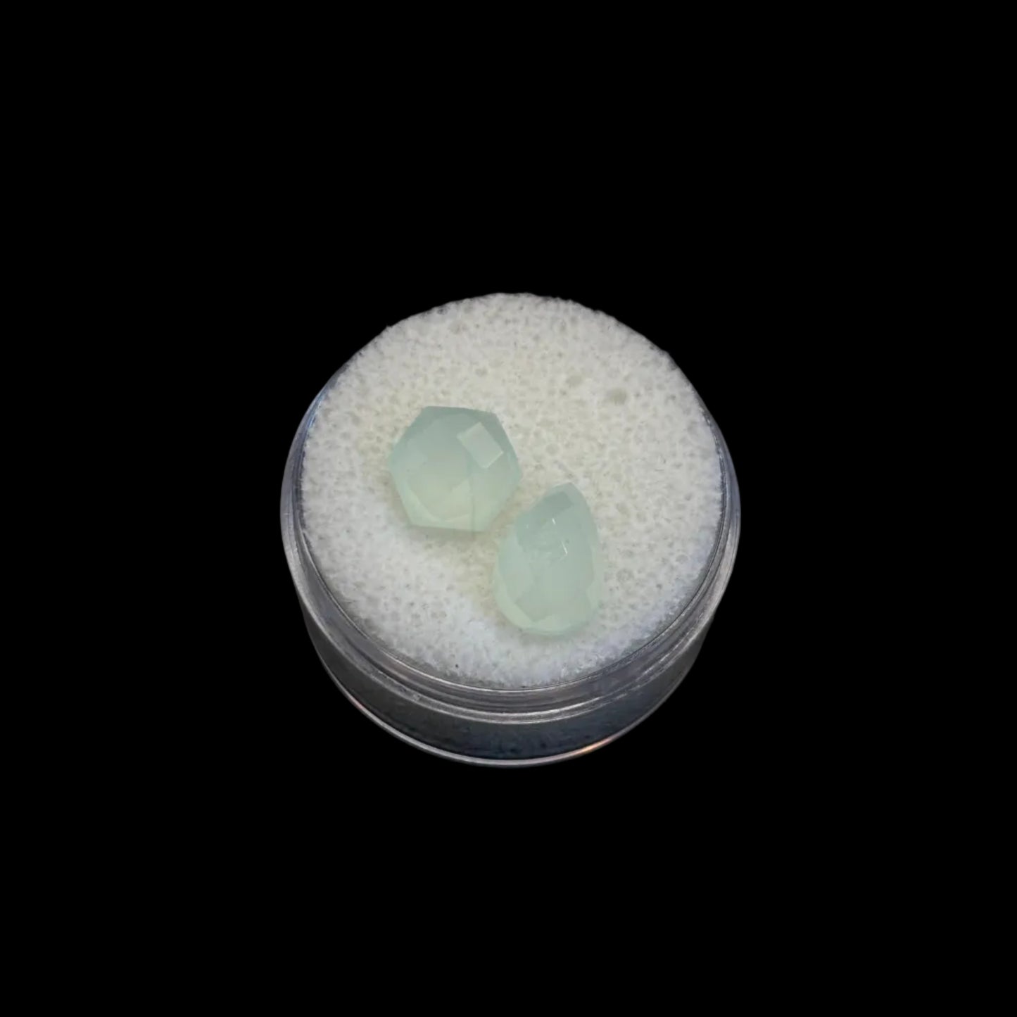 Chalcedony Faceted Hexagon/Tear