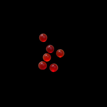 Carnelian Cabochon Rounds