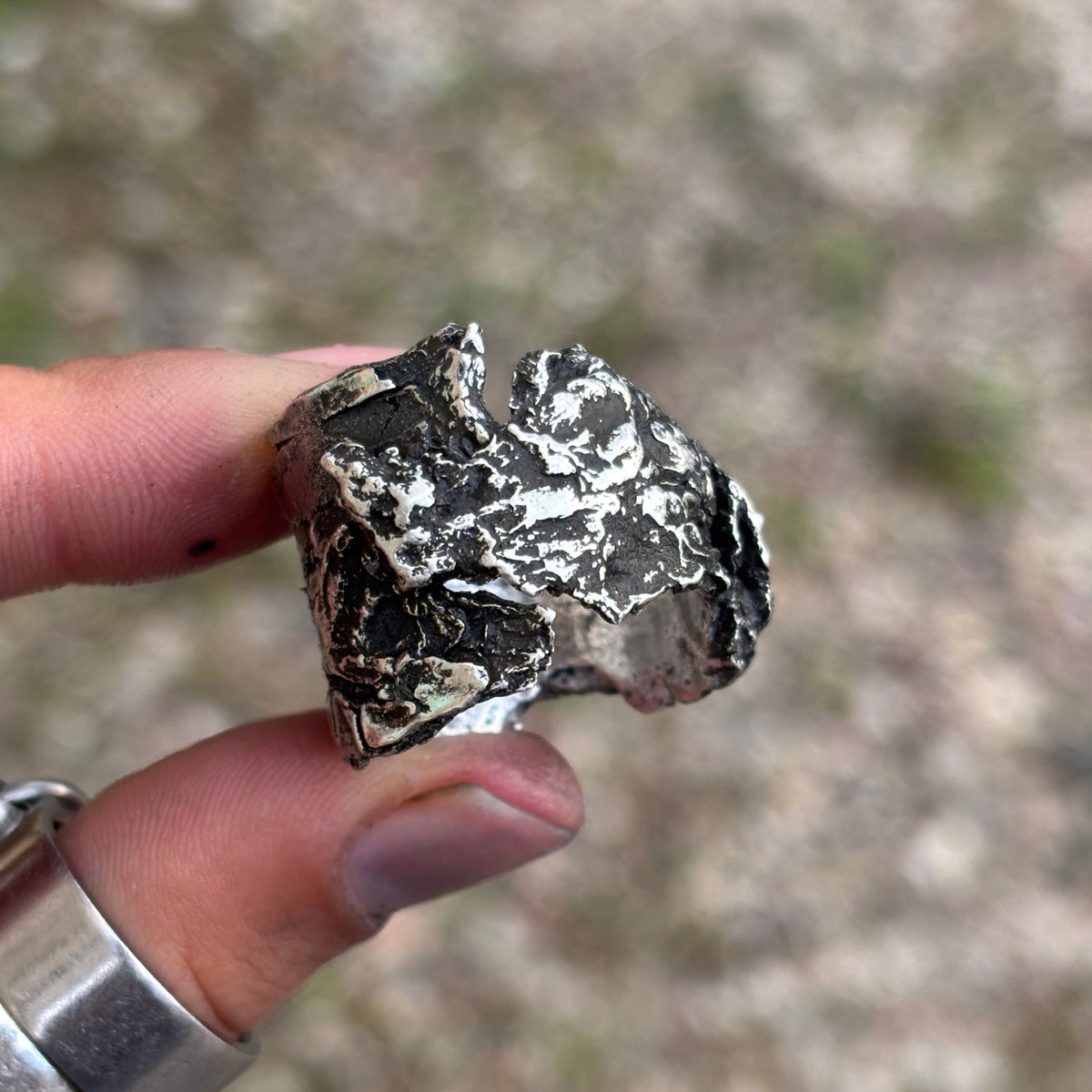 Tree Bark Ring .4