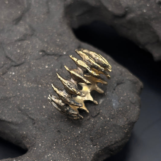 Centipede Ring Bronze