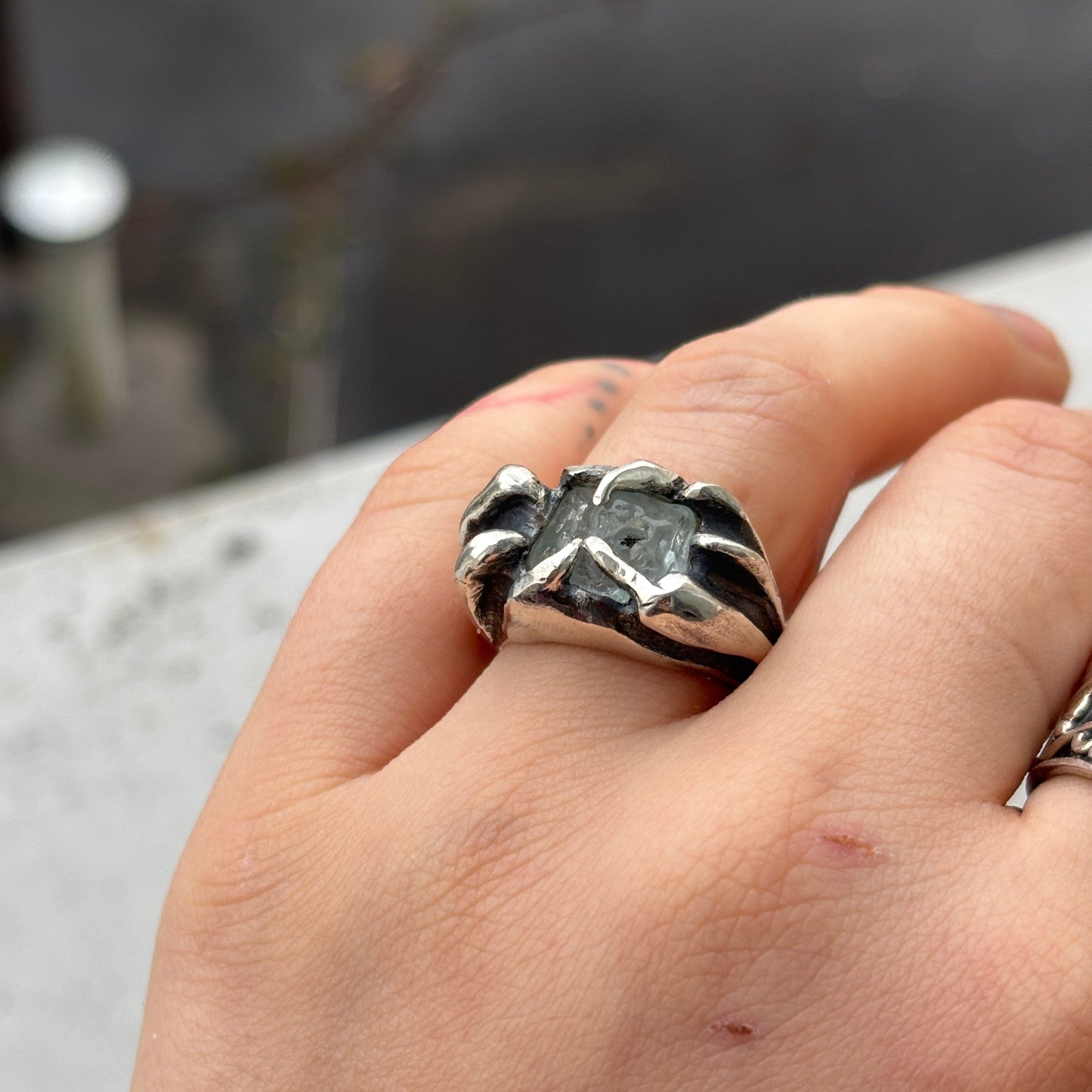 Aqua ring / Aquamarine