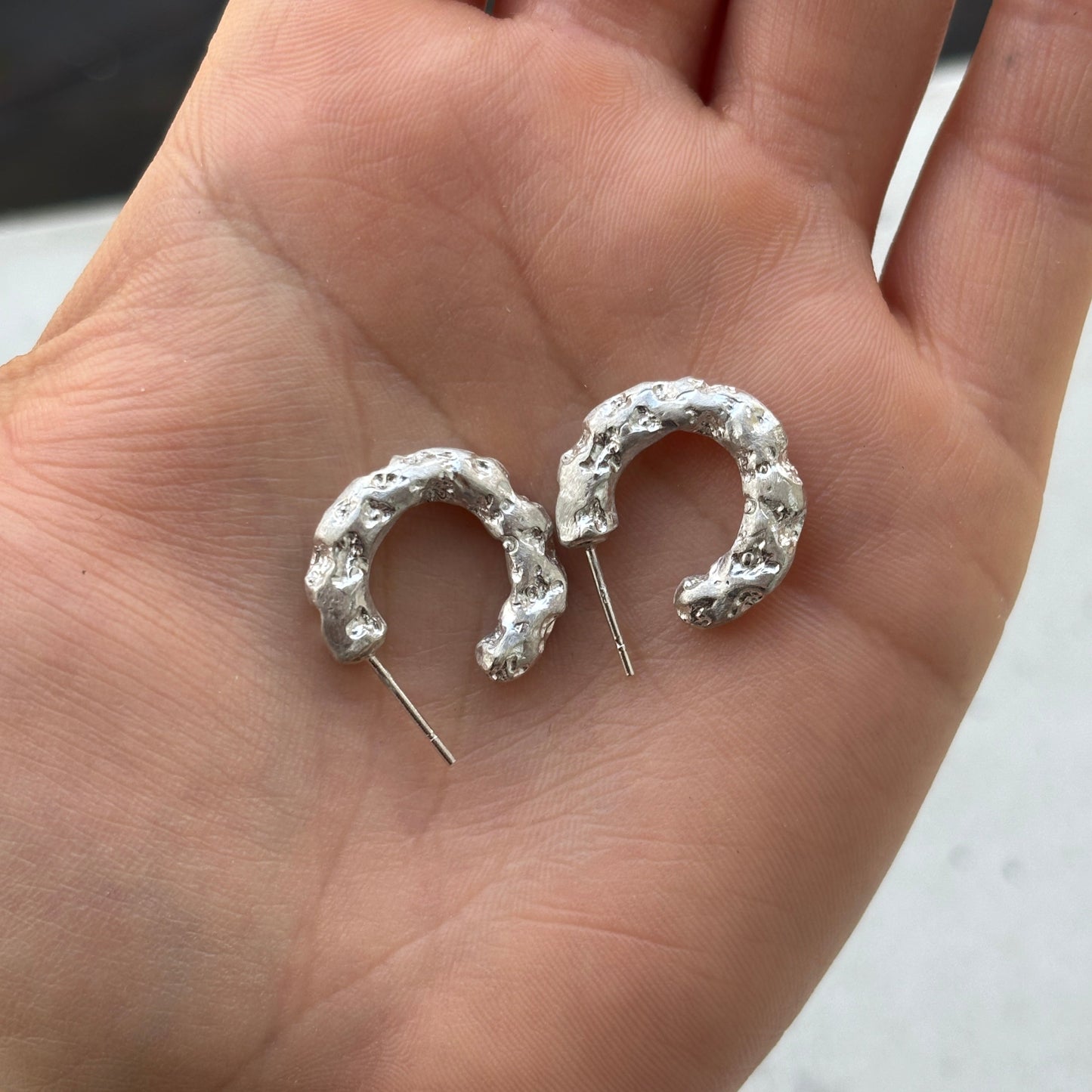 Textured Hoops .2 (per piece)