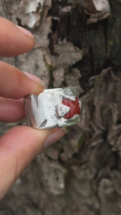 Pochote Heavy Band Ring